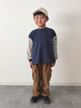 mitsu_taiさん（キッズ・110cm）の春コーディネート