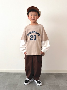 mitsu_taiさん（キッズ・110cm）の秋コーディネート