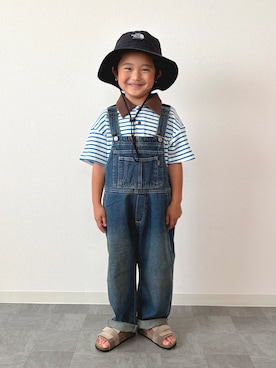 「pairmanon（ペアマノン）のアイテム」を使った、mitsu_taiさん（キッズ・110cm）の夏コーディネート