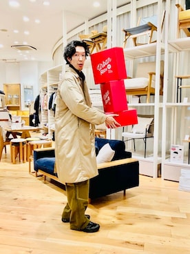 Naokiさん(メンズ・187cm)の冬コーディネート