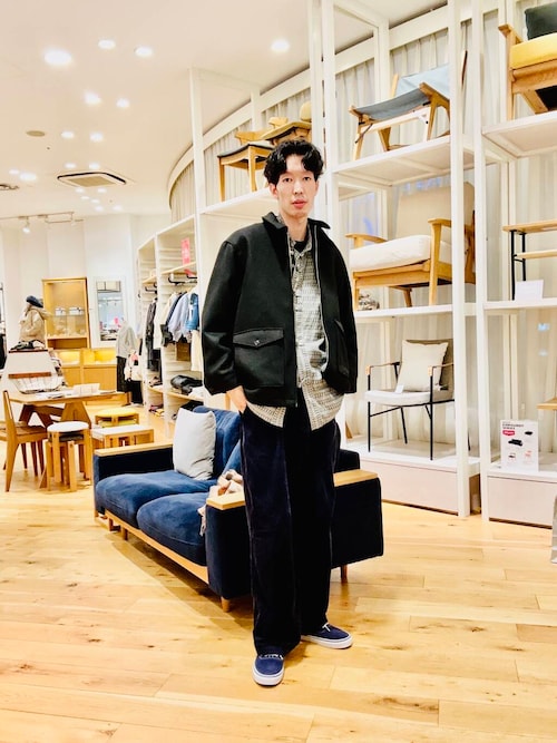 セール】ウールブレンドハリントンジャケット（その他アウター