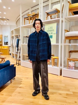 Naokiさん（メンズ・187cm）の秋コーディネート