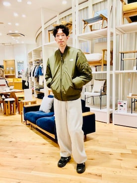 Naokiさん（メンズ・187cm）の冬コーディネート