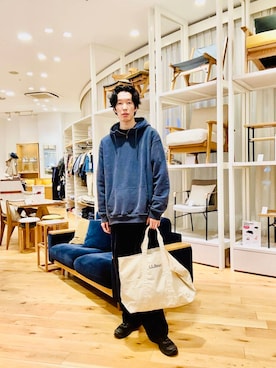 Naokiさん（メンズ・187cm）の冬コーディネート