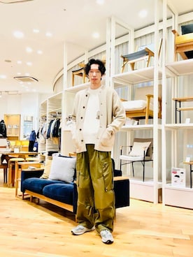 Naokiさん（メンズ・187cm）の秋コーディネート