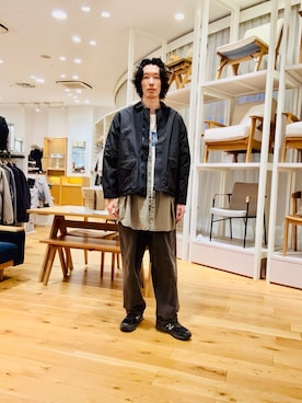 Naokiさん（メンズ・187cm）の秋コーディネート