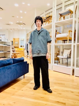 「オシャレ」｜Naokiさん（メンズ・187cm）の夏コーディネート