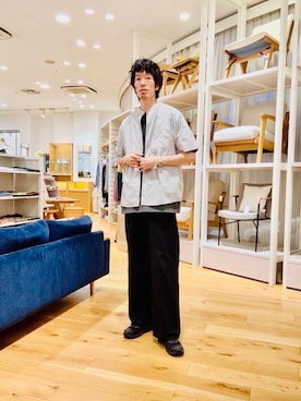 「オシャレ」｜Naokiさん（メンズ・187cm）の夏コーディネート