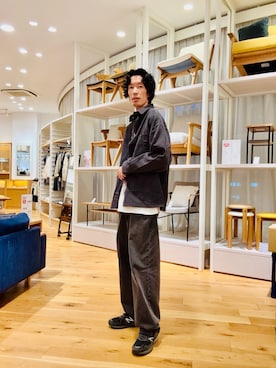「アイテム（デニムジャケット）」を使った、Naokiさん（メンズ・187cm）の夏コーディネート
