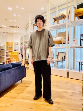 「URBAN RESEARCH（アーバンリサーチ）のアイテム」を使った、Naokiさん（メンズ・187cm）の夏コーディネート