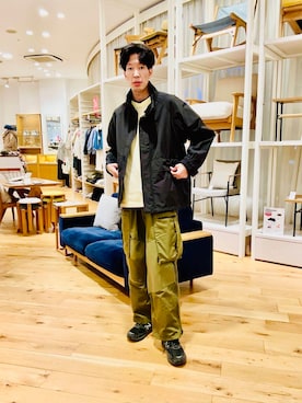 「先取り」｜Naokiさん（メンズ・187cm）の冬コーディネート