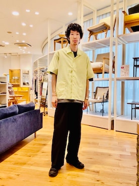 「オシャレ」｜Naokiさん（メンズ・187cm）の夏コーディネート