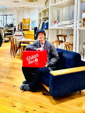 「ur_welcomeありがとうに会いに行く。」｜Naokiさん（メンズ・187cm）の冬コーディネート