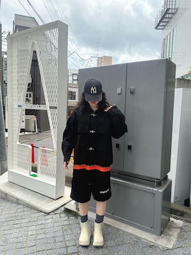 白石 凜さん（レディース・164cm）の秋コーディネート