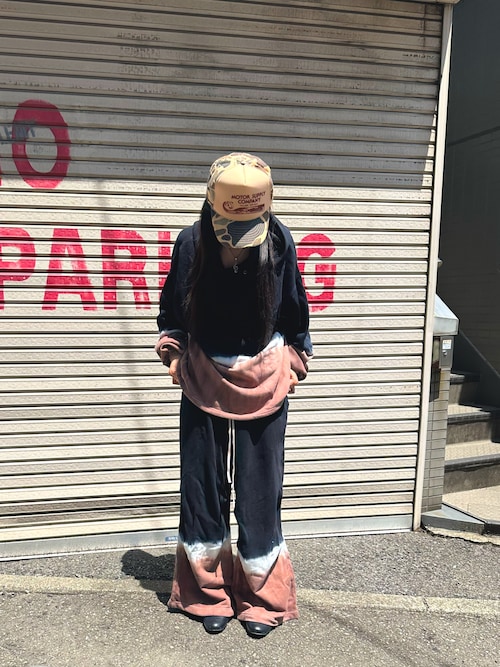 セール】DankeSchon/ダンケシェーン/STEP DYE SWEAT HOODIE