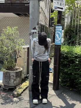 「DANKE SCHON（ダンケシェーン）のアイテム」を使った、白石 凜さん（レディース・164cm）の夏コーディネート