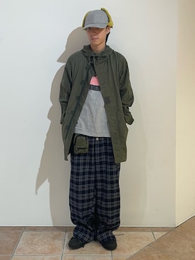 「アイテム（スラックス）」を使った、ss901940さん（メンズ・171cm）の秋コーディネート