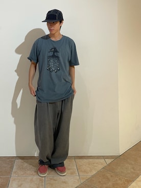 「アイテム（スニーカー）」を使った、ss901940さん（メンズ・171cm）の夏コーディネート