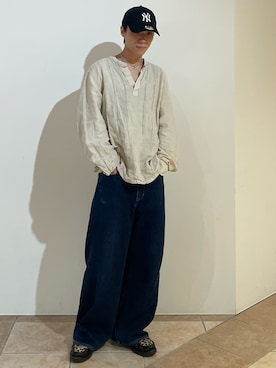 「アイテム（パンツ）」を使った、ss901940さん（メンズ・171cm）の夏コーディネート