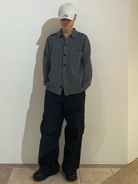 「アイテム（ノーカラージャケット）」を使った、ss901940さん（メンズ・171cm）の秋コーディネート