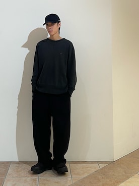 「アイテム（キャップ）」を使った、ss901940さん（メンズ・171cm）の秋コーディネート