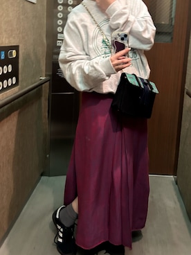 IRENE アイレネ/Mix Tweed Skirt iRENE（アイレネ）の「Mix Tweed Skirt（スカート）」 - WEAR