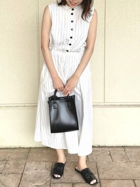 ikumiさん（レディース・158cm）の夏コーディネート