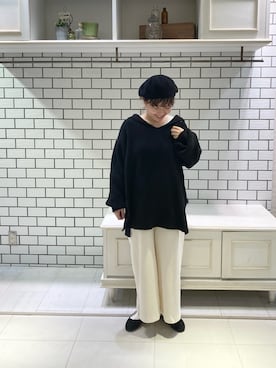 「コールテンパンツ」｜chihakoさん（レディース・155cm）の冬コーディネート