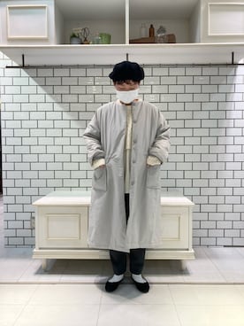 「PUAL CE CIN（ピュアルセシン）のアイテム（アンサンブル）」を使った、chihakoさん（レディース・155cm）の秋コーディネート