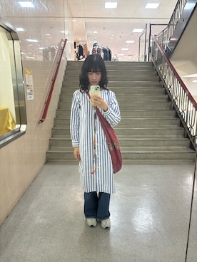 「アイテム（ワンピース/ドレス）」を使った、りんりんさん（レディース・162cm・20代）の秋コーディネート