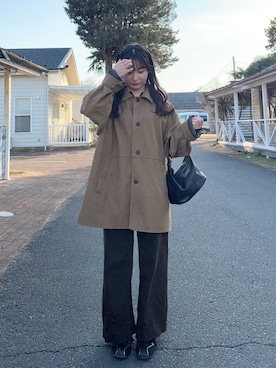 Rinyoさん（レディース・148cm）の冬コーディネート