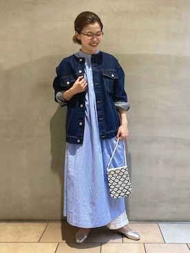 「アイテム（ワンピース/ドレス）」を使った、jimaさん（レディース・163cm・30代）の冬コーディネート