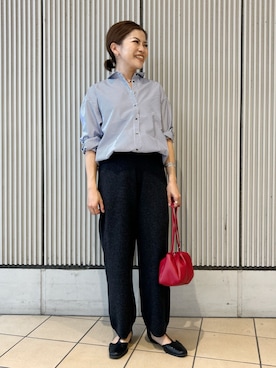「アイテム（パンツ）」を使った、jimaさん（レディース・163cm）の秋コーディネート