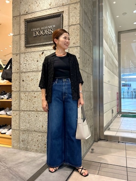 「アイテム（ハンドバッグ）」を使った、jimaさん（レディース・163cm・30代）の夏コーディネート