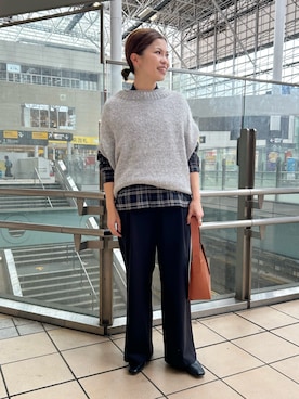 jimaさん（骨格ストレート・レディース・163cm）の秋コーディネート