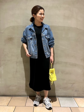 「アイテム（ワンピース/ドレス）」を使った、jimaさん（レディース・163cm・30代）の春コーディネート
