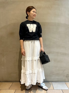 「アイテム（その他トップス）」を使った、jimaさん（レディース・163cm）の秋コーディネート