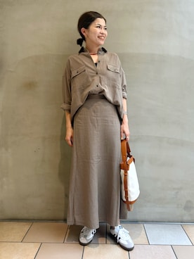 「URBAN RESEARCH DOORS（アーバンリサーチドアーズ）のアイテム（シューズ）」を使った、jimaさん（レディース・163cm）の秋コーディネート