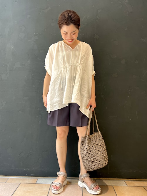 オードリーアンドジョンワッド 切り替えカットソー audrey and john wad レディース 国内正規品 Audrey and John Wad オードリーアンドジョンワッド 切り替え