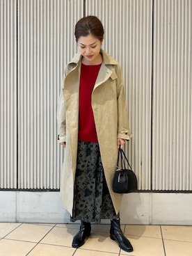 「アイテム（ジャケット/アウター）」を使った、jimaさん（レディース・163cm・30代）の秋コーディネート
