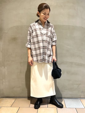 jimaさん（レディース・163cm）の秋コーディネート