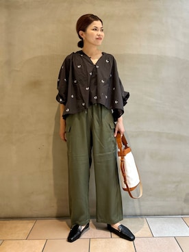 「アイテム（パンツ）」を使った、jimaさん（レディース・163cm・30代）の夏コーディネート
