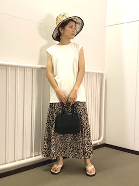 jimaさん（レディース・163cm）の夏コーディネート