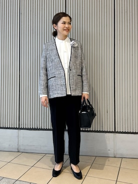 jimaさん（レディース・163cm）の冬コーディネート