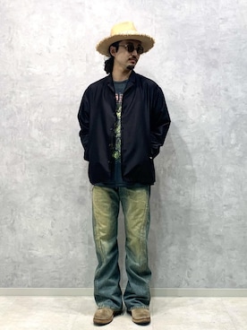 「NVRFRGT」｜イケジさん（メンズ・171cm）の春コーディネート