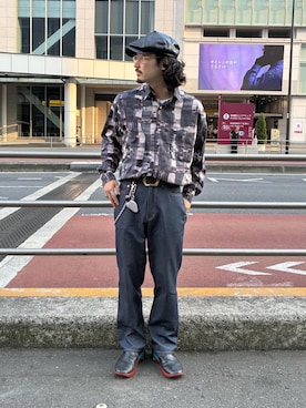 「アイテム（デニムパンツ）」を使った、イケジさん（メンズ・171cm・30代）の夏コーディネート