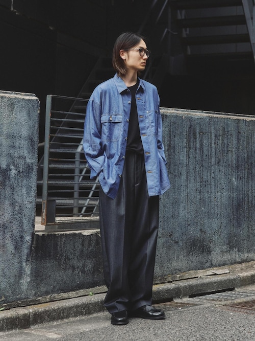 ライトオンス デニム シャツ / ADAM ET ROPE' JEANS（シャツ/ブラウス