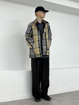 「アイテム（ブルゾン）」を使った、kodai kanomataさん（メンズ・172cm・20代）の夏コーディネート