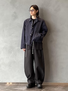 「アイテム（ジャケット/アウター）」を使った、kodai kanomataさん（メンズ・172cm）の春コーディネート