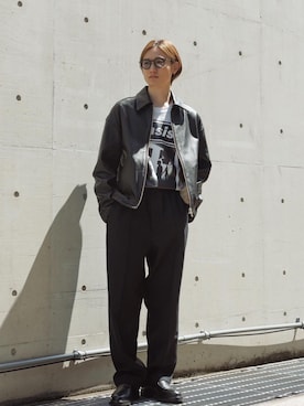 「アイテム（ジャケット/アウター）」を使った、kodai kanomataさん（メンズ・172cm）の秋コーディネート